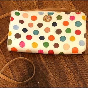 Tory Burch Kerrington Multi Dot Cross Body